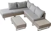 Parrot Uncle Salon de jardin en poly rotin pour 4-5 Voir les images du produit 6
