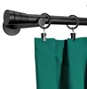 Bastone per tende moderno nero opaco – 120 cm, singolo Anteprima dell’immagine prodotto 7