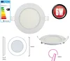 20x 6W LED Panel Spot encastrable Spot encastrable Blanc Voir les images du produit 2