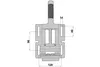 PAULIMOT Bohrmaschinen-Schraubstock 100 mm Backenbreite Produktbild-Vorschau 5