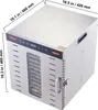VEVOR Dörrautomat Dehydrator 10 Tabletts Dörrapparat Produktbild-Vorschau 8