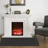 Feuerfeste Unterlage Kamin Matte Hitzeschutzmatte 120 x 80 Produktbild-Vorschau 2