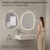 Specchio da bagno illuminato S'AFIELINA, 60x80 cm, specchio Anteprima dell’immagine prodotto 3