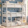 Homestyle4u Etagenbett 90x200 Kinder mit Matratze mit  Produktbild-Vorschau 1