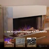 Glow Fire Elektrokamin 'Curie' | LED Standkamin in weiß mit Produktbild-Vorschau 5