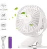 Mini Ventilator Leise-3 Geschwindigkeitsstufen Clip Produktbild-Vorschau 4