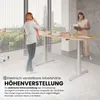 bümö Konferenztisch elektrisch XMST22 - Gestell: Silber, Produktbild-Vorschau 2
