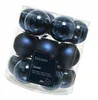 Weihnachtskugeln Glas 4cm 18 Stück - Nachtblau Produktbild-Vorschau 4