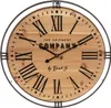 Okrągły zegar ścienny COLONIAL, drewniany, Ø 58 cm Podgląd zdjęcia produktu 1