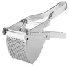 Praska Do Ziemniaków Metalowa Cynowana Klasyczna 30X8X10 Cm Podgląd zdjęcia produktu 7