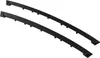 2pcs vordere Stoßfängermitte -Kühlergrill -Formramm Produktbild-Vorschau 2