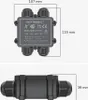 HOFTRONIC - Boîte dérivation IP68 115x107x36mm 4 voies Noir Voir les images du produit 7