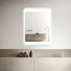 HOKO LED Wandspiegel 50x70 cm – Moderne Badspiegel mit Produktbild-Vorschau 2