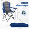 COSTWAY - 1 silla de camping plegable XXL, resistente hasta Vista previa de la imagen del producto 8