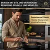 KAISERTAL® Gusseisenpfanne - 30cm Premium Pfanne , Produktbild-Vorschau 5