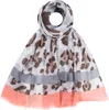 Faera Damen Schal Leoparden Safari Muster weich und leicht Produktbild-Vorschau 1