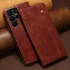 Galaxy S25 Ultra Hülle, Leder Flip Brieftasche Schutzhülle Produktbild-Vorschau 2