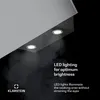Klarstein Silver Lining 90 cm šikmý digestor – prietok Náhľad obrázku produktu 7