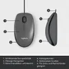 Logitech M100, Maus, (kompatibel mit Produktbild-Vorschau 35