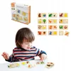 Drevené puzzle Viga „Nakŕm zvieratko“ – puzzle o tom, čo Náhľad obrázku produktu 12