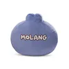 NICI Kissen MOLANG, Violett, Weiß, Rund, Plüsch, Polyester, Produktbild-Vorschau 2