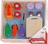 Tooky Toy Gemüsekiste aus Holz mit Schneidgemüse, 20 Stück Produktbild-Vorschau 4