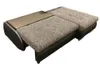 -Design Ecksofa Schlafsofa Bettfunktion Couch Leder Textil Produktbild-Vorschau 2