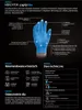 Gants nitrile non poudrés sans latex 2-3x plus épais Voir les images du produit 5