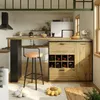 Tavolo da bar allungabile 138-220cm Tavolo da cucina con Anteprima dell’immagine prodotto 5