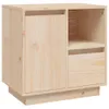 vidaXL Nachttisch 50x34x50 cm Massivholz Kiefer Produktbild-Vorschau 2