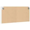 vidaXL Vitrína biela 100x8,5x50 cm Materiál na báze dreva Náhľad obrázku produktu 6