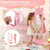 Szafka na biżuterię dla dzieci COSTWAY 4 w 1, szafka z Podgląd zdjęcia produktu 8