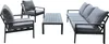 osoltus Alu Lounge Gartenmöbel Outdoor Set Haugesund 3er Produktbild-Vorschau 6