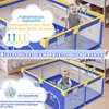 NAIZY ohrádka pro děti 180x200cmohrádka pro děti s 50 Náhled obrázku produktu 7