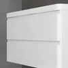 doporro Meuble sous-vasque meuble bas mural avec lavabo en Voir les images du produit 5