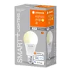 The image shows the retail packaging of a smart LED light bulb. Produktbild-Vorschau