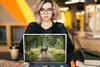 MuchoWow® Laptop Aufkleber Sticker Cover Wald - Hirsche - Produktbild-Vorschau 5