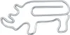 Räder Design Büroklammern mit Nashorn-Motiv, 15er Set für Produktbild-Vorschau 1