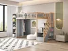 Sweiko Multifunktionales Hochbett 90x200cm mit Regalen, Produktbild-Vorschau 9