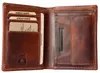Herren Brown Glazed Smart Designed Echtleder Geldbörse Bull Produktbild-Vorschau 2