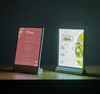 Showdown Displays LED T Aufsteller - A5 Hochformat Schwarz Produktbild-Vorschau 6