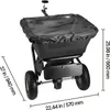 SucceBuy Streuwagen mit 38,6 kg Kapazität, Schleuderstreuer Produktbild-Vorschau 8