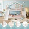 okwish Etagenbett 90×200 Bettgestell ohne Produktbild-Vorschau 3