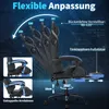 Hoffree Herná stolička, ergonomická, s masážnou funkciou (2 Náhľad obrázku produktu 9