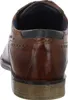 The back view of a brown leather shoe. Produktbild-Vorschau