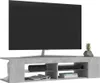 vidaXL TV-Schrank mit LED-Leuchten Betongrau 135x39x30 cm Produktbild-Vorschau 6