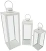 FURNLUX Lampion dekoracyjny biały 22 cm (3 szt.) / Kolor Podgląd zdjęcia produktu 2