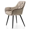 A single upholstered chair with four black legs, shown against a white background. Produktbild-Vorschau