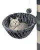 lionto Nid pour arbre à chat, surface de repos avec cadre Voir les images du produit 1