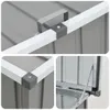 vidaXL Box da giardino grigio 129x67x65 cm Anteprima dell’immagine prodotto 3